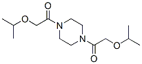 1,4-Bis(isopropoxyacetyl)piperazine 结构式