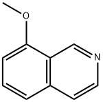 8-甲氧基异喹啉 结构式