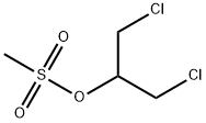 1,3-DICHLORO-2-PROPYLMETHANESULPHONATE 结构式