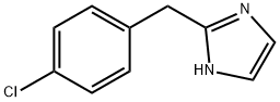 2-(4-CHLORO-BENZYL)-1H-IMIDAZOLE 结构式