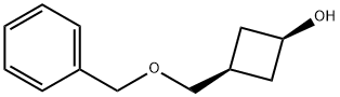 顺式3-(苄氧基甲基)环丁醇 结构式