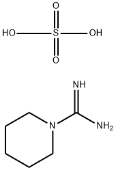 哌啶-1-甲脒硫酸盐 结构式