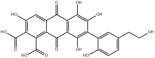 紫胶色酸B 结构式