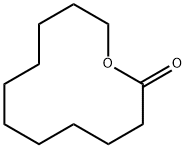 氧杂环十二烷-2-酮 结构式
