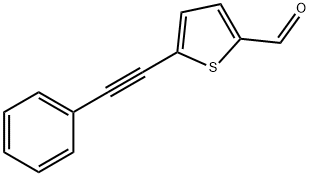 5-(2-苯乙基-1-基)噻吩-2-甲苯 结构式