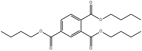 偏苯三酸三-正丁基酯 结构式