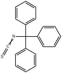 异硫氰酸三苯基甲基酯 结构式