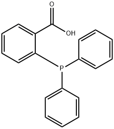 2-二苯基膦苯甲酸 结构式