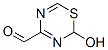 2H-1,3,5-Thiadiazine-4-carboxaldehyde, 2-hydroxy- (9CI) 结构式