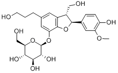 落叶松树脂醇-吡喃糖苷 结构式