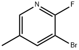 2-氟-3-溴-5-甲基吡啶 结构式
