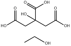 1,2,3-Propanetricarboxylic acid, 2-hydroxy-, ethyl ester 结构式