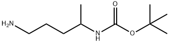 Carbamic acid, (4-amino-1-methylbutyl)-, 1,1-dimethylethyl ester (9CI) 结构式