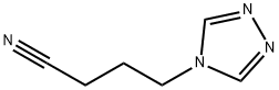 4H-1,2,4-Triazole-4-butanenitrile(9CI) 结构式