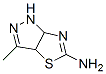 1H-Pyrazolo[3,4-d]thiazol-5-amine,  3a,6a-dihydro-3-methyl- 结构式