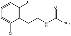 (2,6-Dichlorophenethyl)urea 结构式