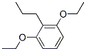 Benzene, 1,3-diethoxy-2-propyl- (9CI) 结构式