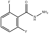 2,6-二氟苯甲酰肼 结构式