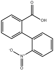 2'-硝基-[1,1'-联苯]-2-羧酸 结构式