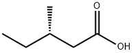 (S)-3-甲基戊酸 结构式