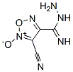 1,2,5-Oxadiazole-3-carboximidicacid,4-cyano-,hydrazide,5-oxide(9CI) 结构式