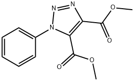 Dimethyl 1-phenyl-1H-1,2,3-triazole-4,5-dicarboxylate 结构式