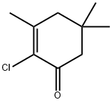 2-氯-3,5,5-三甲基-2-环己酮 结构式