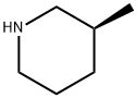 (+)-3-甲基哌啶 结构式