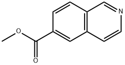 6-异喹啉甲酸甲酯 结构式