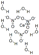 CERIUM(III) NITRATE HEXAHYDRATE 结构式