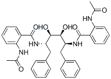 L-Altritol, 2,5-bis[[2-(acetylamino)benzoyl]amino]-1,2,5,6-tetradeoxy- 1,6-diphenyl- 结构式