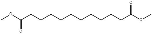 十二烷二酸二甲酯 结构式