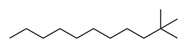 2,2-dimethylundecane 结构式