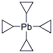 Tetracyclopropylplumbane 结构式