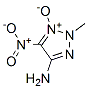 2H-1,2,3-Triazol-4-amine,  2-methyl-5-nitro-,  1-oxide 结构式