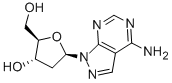 8-氮-7-去氮-2'-脱氧腺苷 结构式