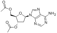 3',5'-DI-O-ACETYL-2'-DEOXYADENOSINE 结构式