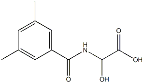 Acetic  acid,  [(3,5-dimethylbenzoyl)amino]hydroxy-  (9CI) 结构式