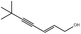 1-羟基-6,6-二甲基-2-庚烯-4-炔 结构式