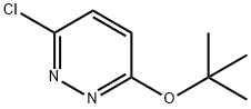 3-叔丁氧基-6-氯哒嗪 结构式