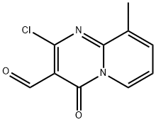 2-氯-9-甲基-4-氧代-4H-吡啶并[1,2-A]嘧啶-3-甲醛 结构式