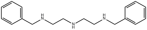 N-苄基-N-(2-苄基氨基-乙基)-1,2-乙二胺 结构式