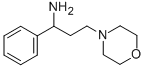 4-苯基吗啉丙胺 结构式