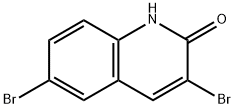 3,6-DibroMo-2(1H)-quinolinone 结构式