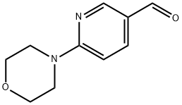 6-吗啉-4-基-吡啶-3-甲醛 结构式