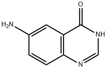 6-氨基-3H-喹唑啉-4-酮 结构式