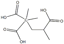 三甲基丙烷-1,2,3-三羧酸酯 结构式