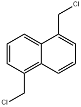 1,5-二氯甲基萘 结构式