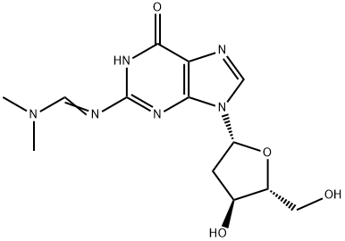N2-二甲基甲脒-2'-脱氧鸟苷 结构式