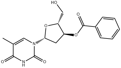thymidine 3'-benzoate  结构式